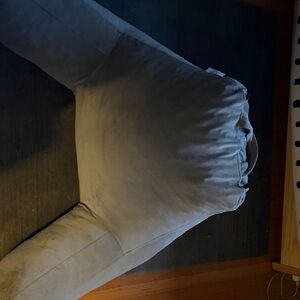 Gray U-Shaped Body Pillow